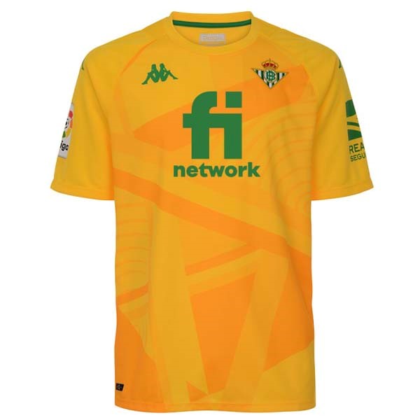 Tailandia Camiseta Real Betis Portero 2021/2022 Amarillo